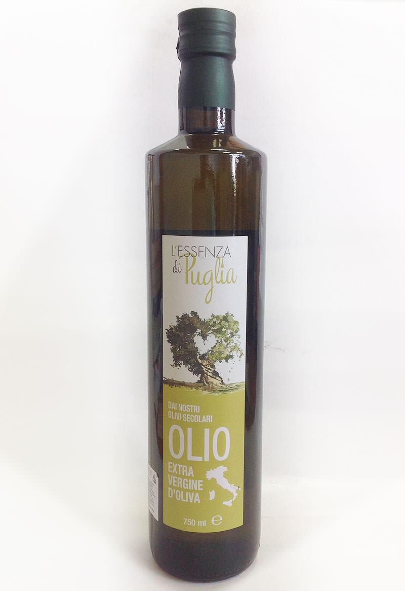 Масло оливковое Olio L'Essenza di Puglia, 750мл