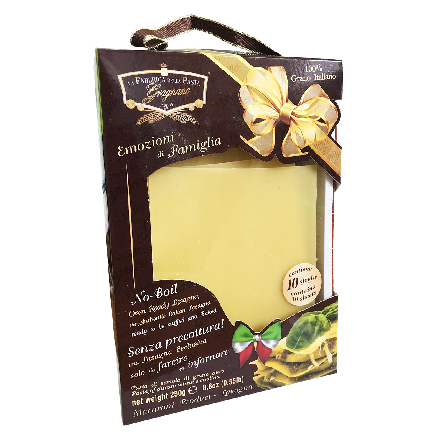 Лазанья в алюминиевой форме