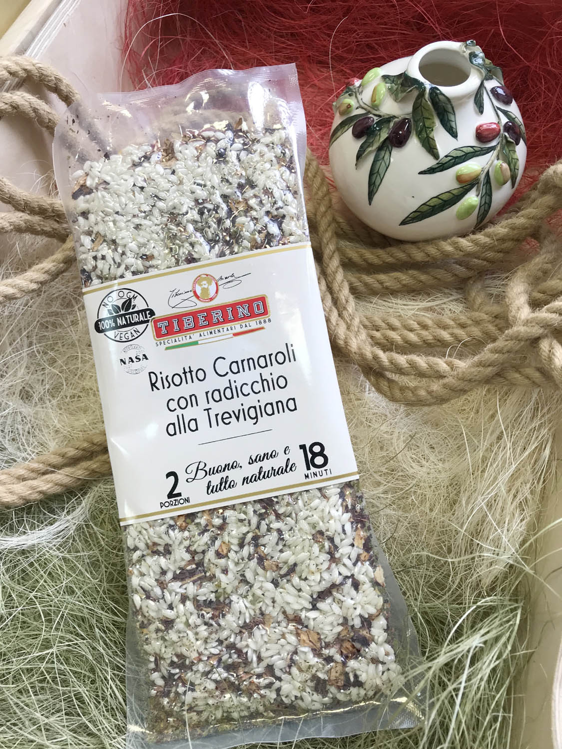 Ризотто с радиккьо (цикорием)