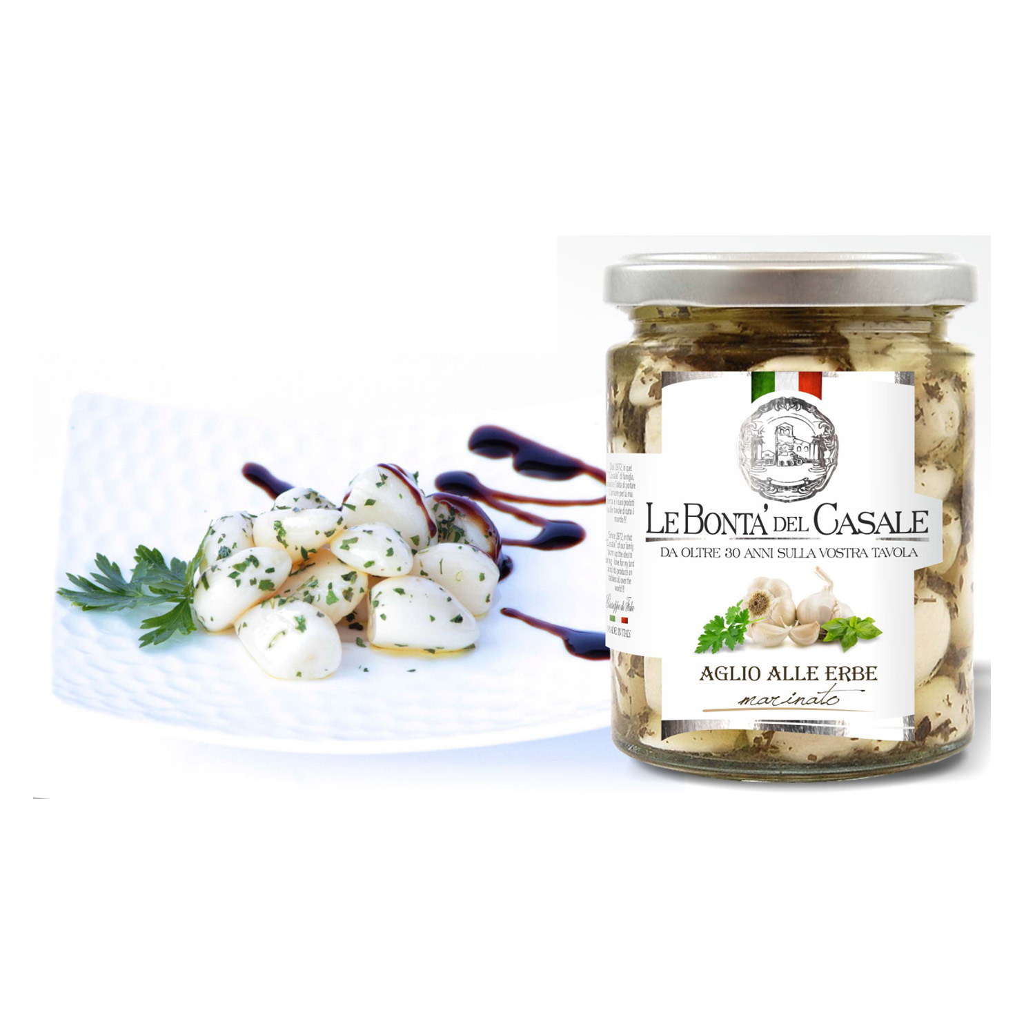 Маринованный пряный чеснок