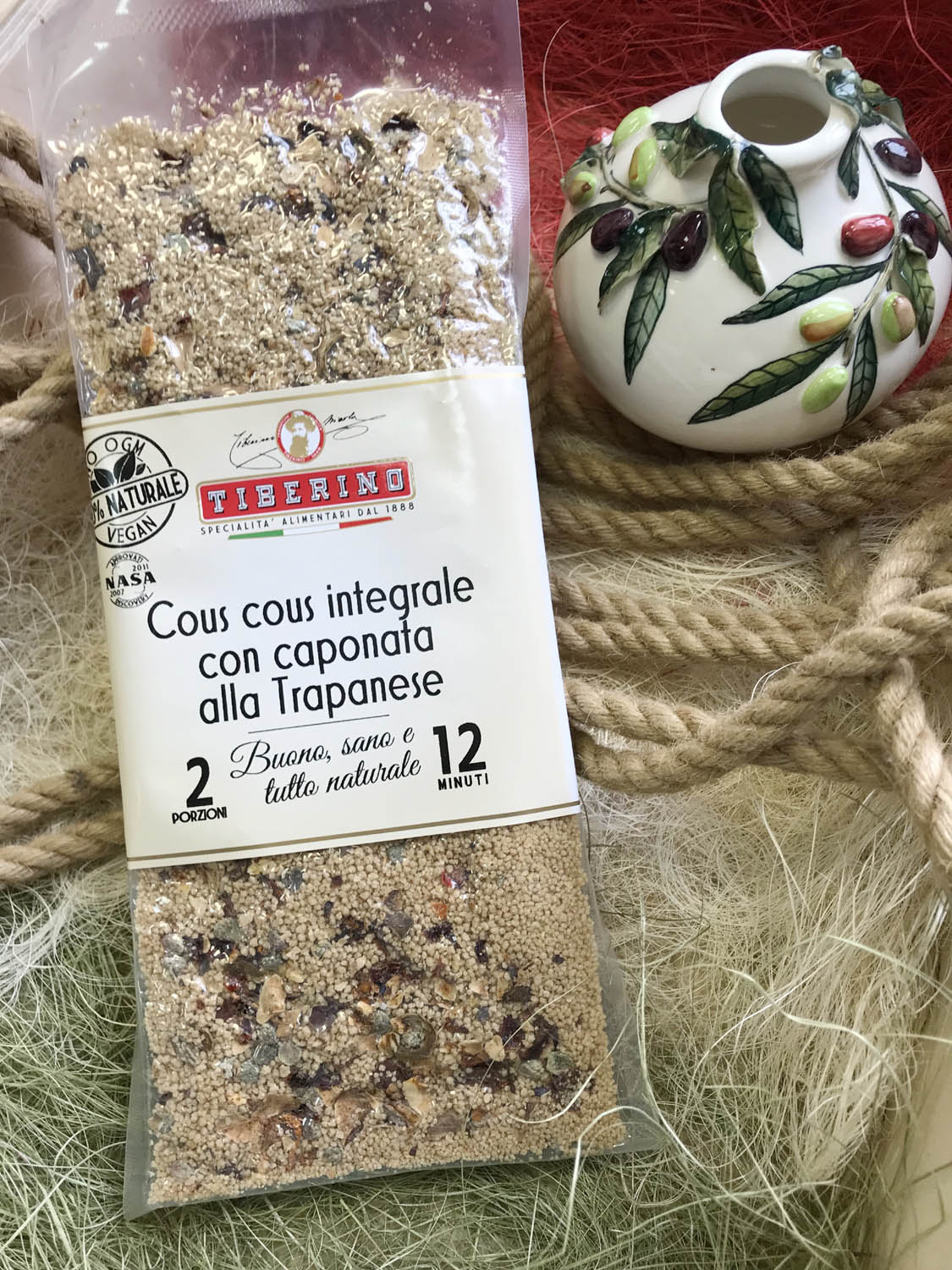 Кускус по-сицилийски с капонатой