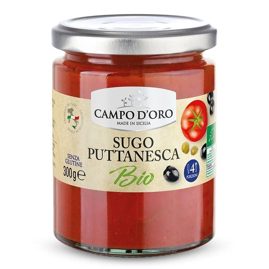 Соус путтанеска БИО