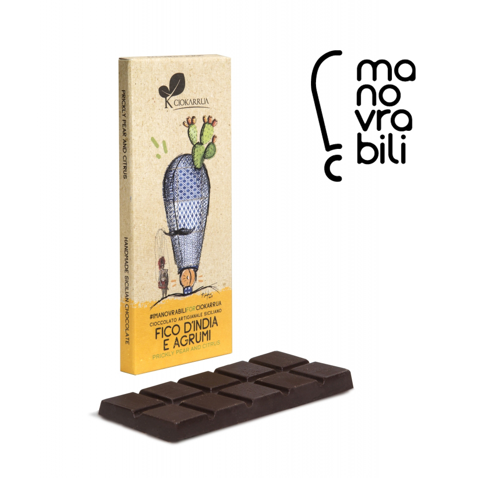 Эксклюзивный шоколад с плодами кактуса и цитрусовыми. Купить интернет-магазине Olivaitalia