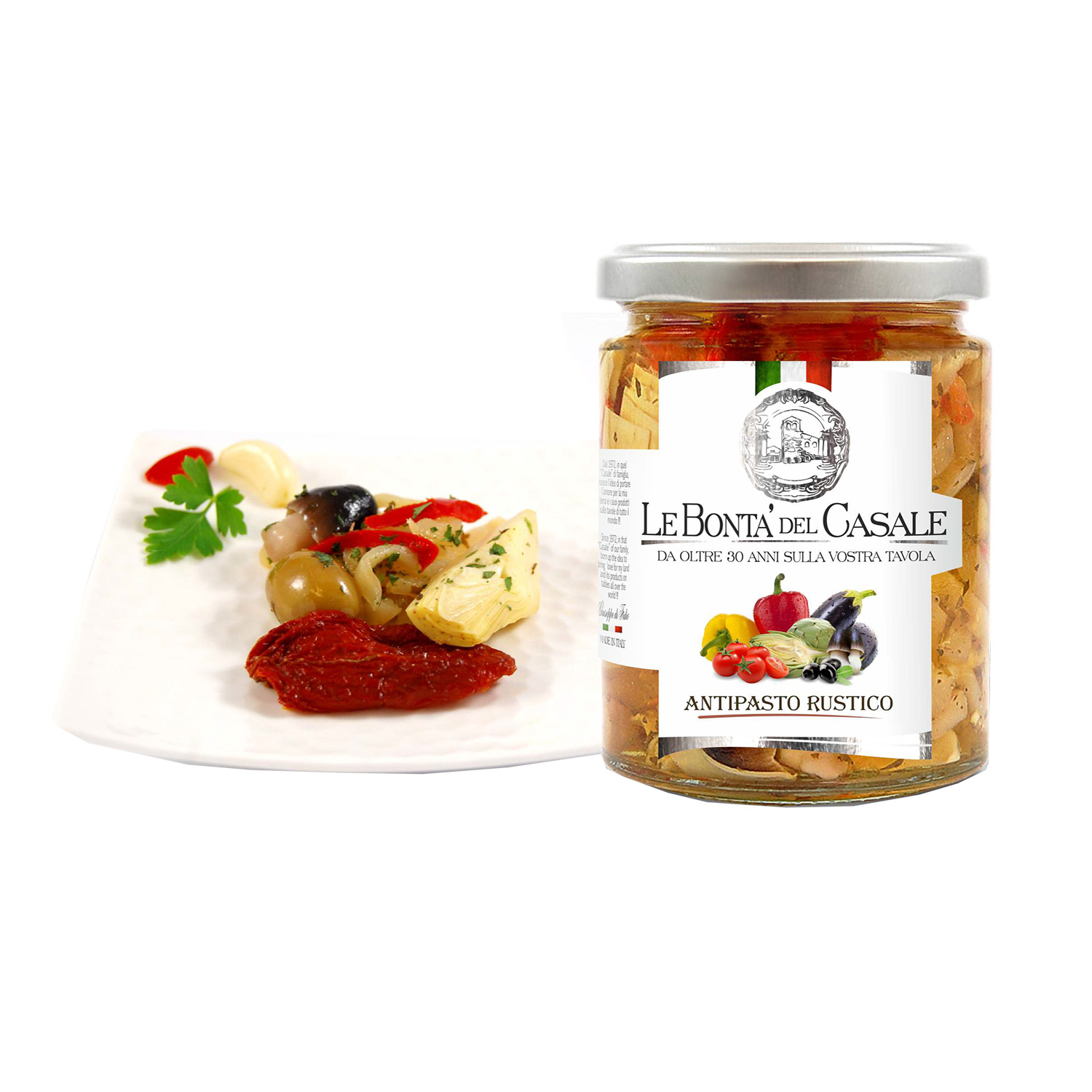 Закуска по-деревенски в масле. Купить интернет-магазине Olivaitalia