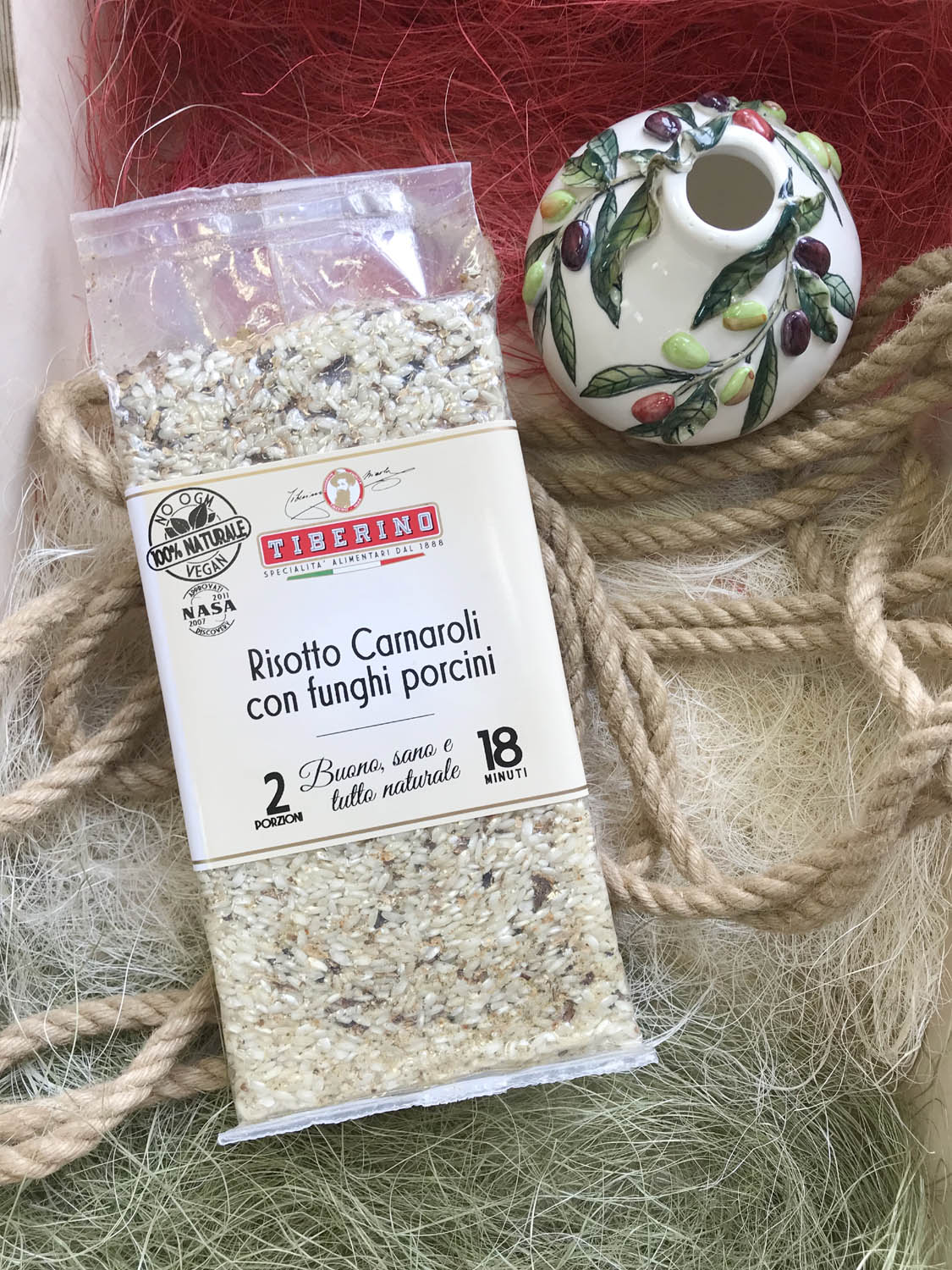 Ризотто с белыми грибами. Купить интернет-магазине Olivaitalia
