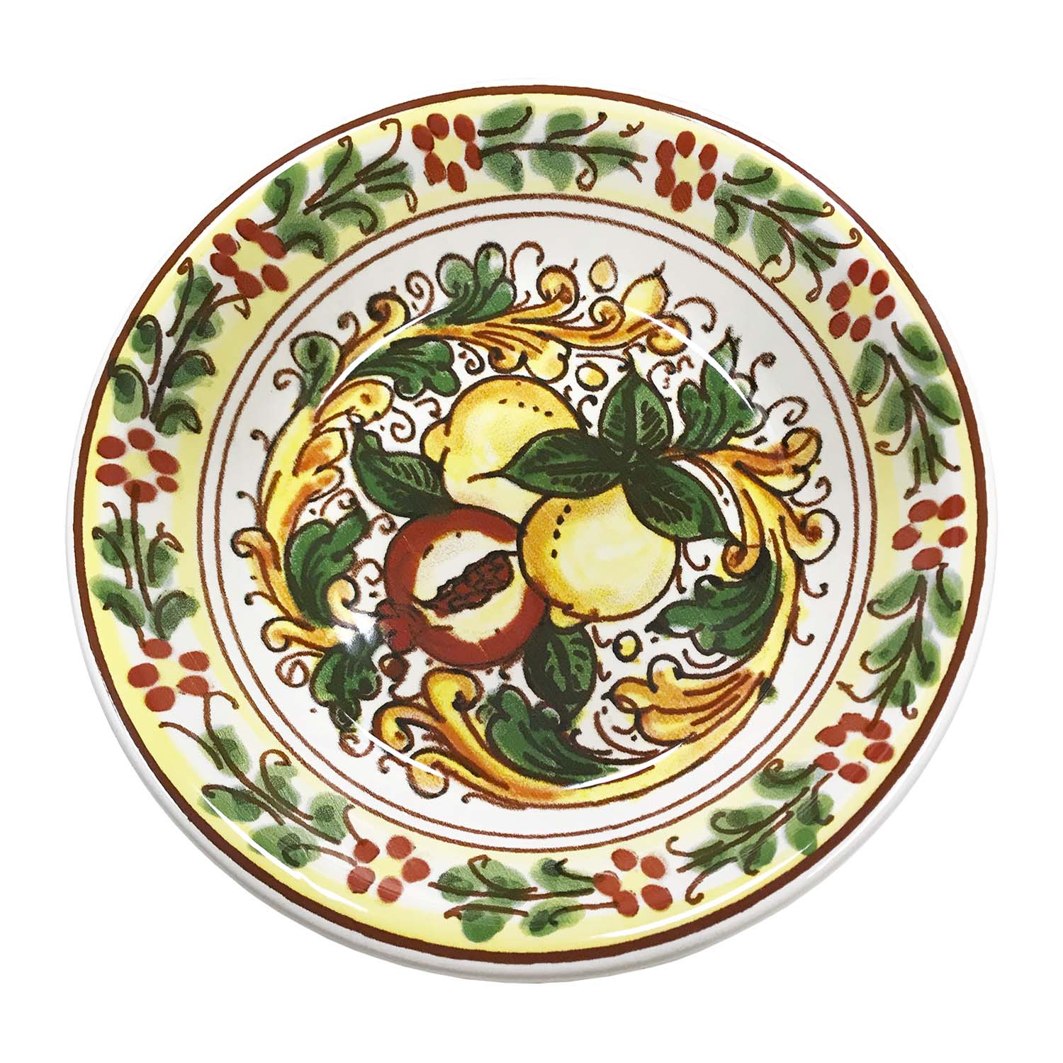 Тарелка (салатник) дизайн "Сорренто", диаметр 25см. Купить интернет-магазине Olivaitalia