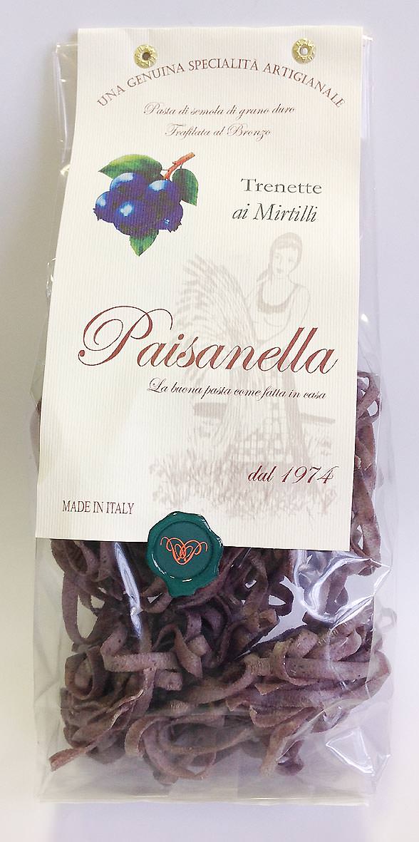 Паста c черникой, Paisanella. Купить интернет-магазине Olivaitalia