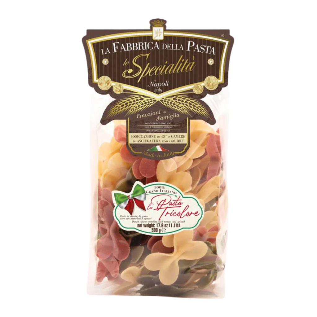 Паста Бабочки Триколор. Купить интернет-магазине Olivaitalia