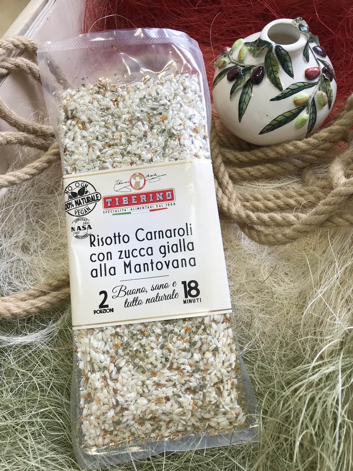 Ризотто «Мантова» c тыквой. Купить интернет-магазине Olivaitalia