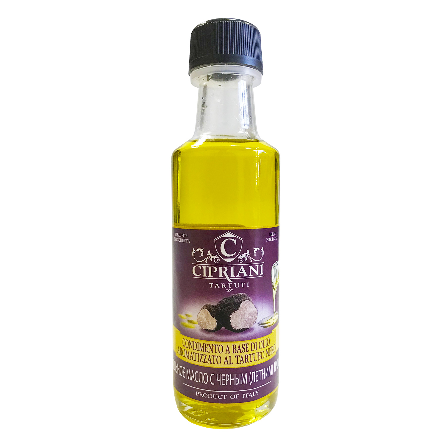 Трюфельное масло с черным (летним) трюфелем 100мл. Купить интернет-магазине Olivaitalia