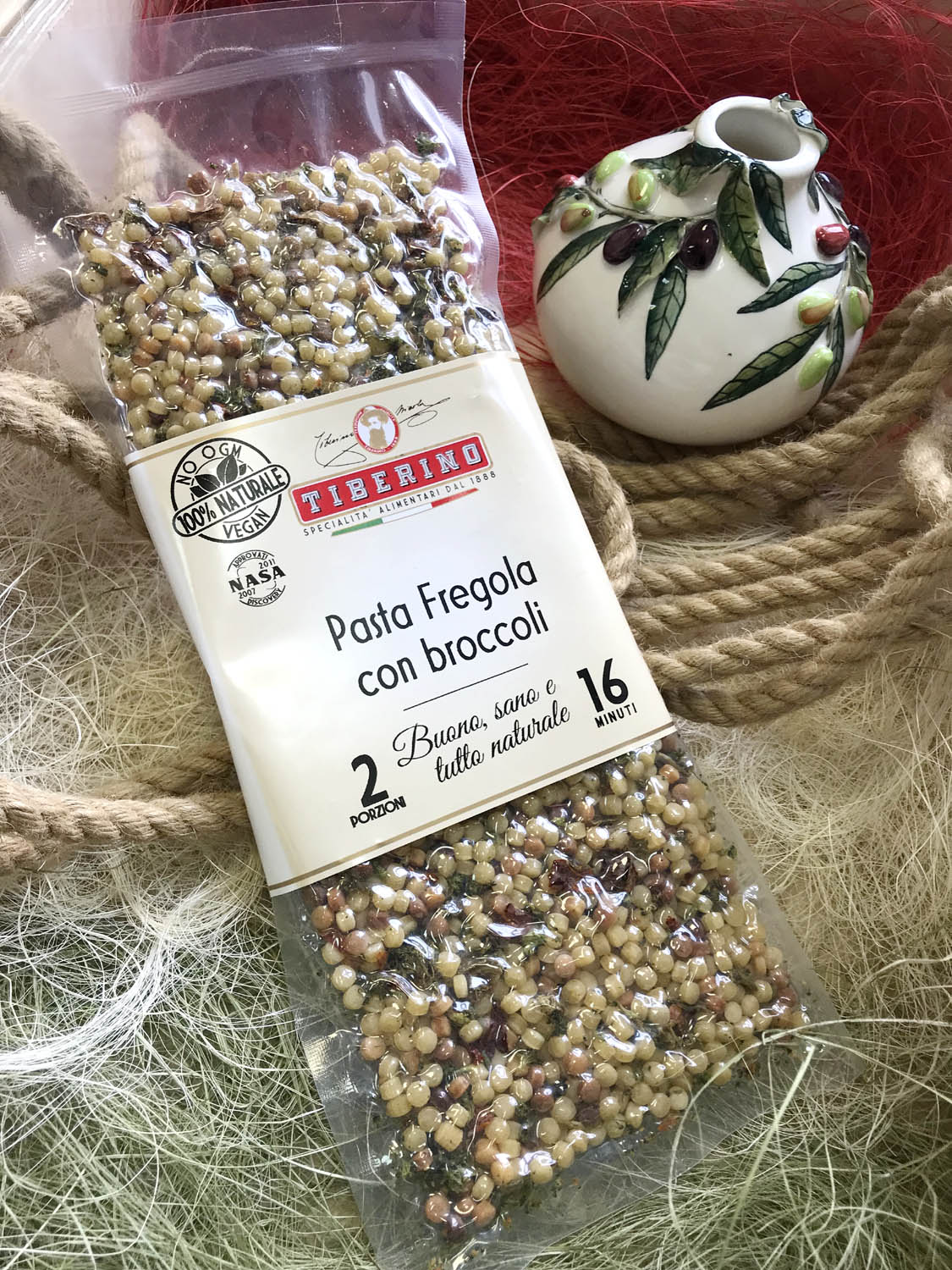 Паста фрегола по-сардински с брокколи. Купить интернет-магазине Olivaitalia