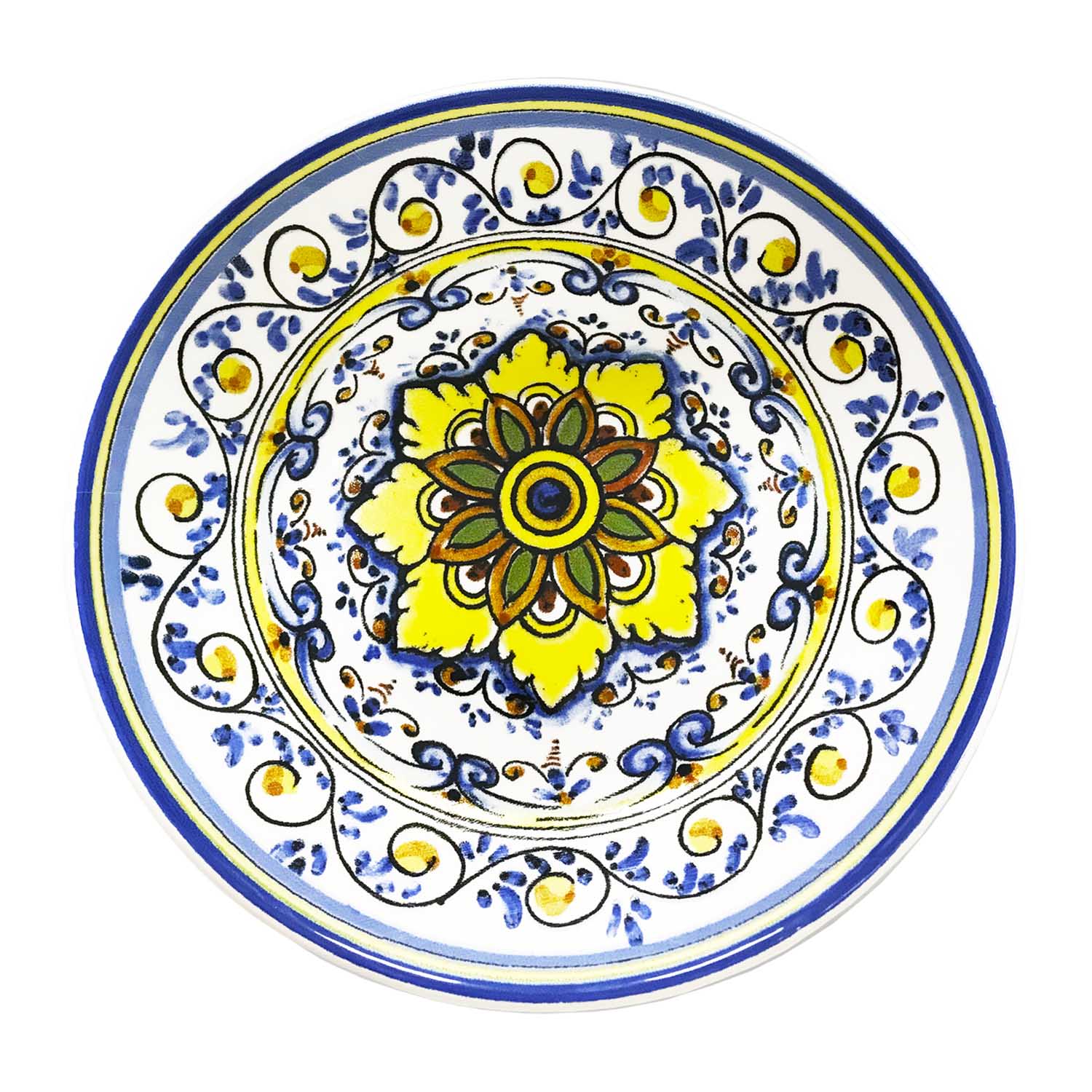 Тарелка (салатник) дизайн "Равелло", диаметр 25см