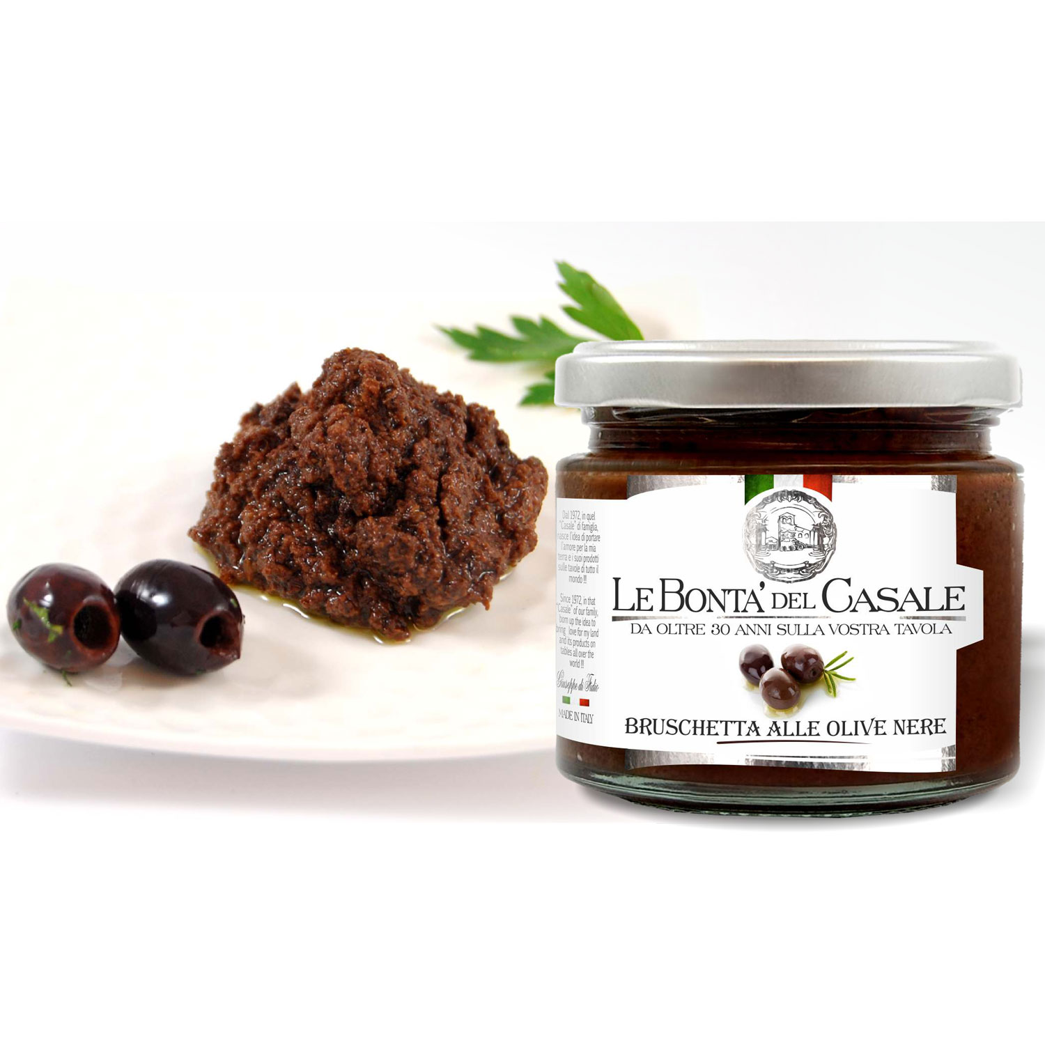 Брускетта из маслин. Купить интернет-магазине Olivaitalia