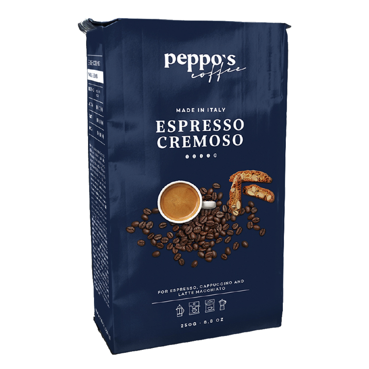 Кофе молотый, бленд Espresso Cremoso. Купить интернет-магазине Olivaitalia