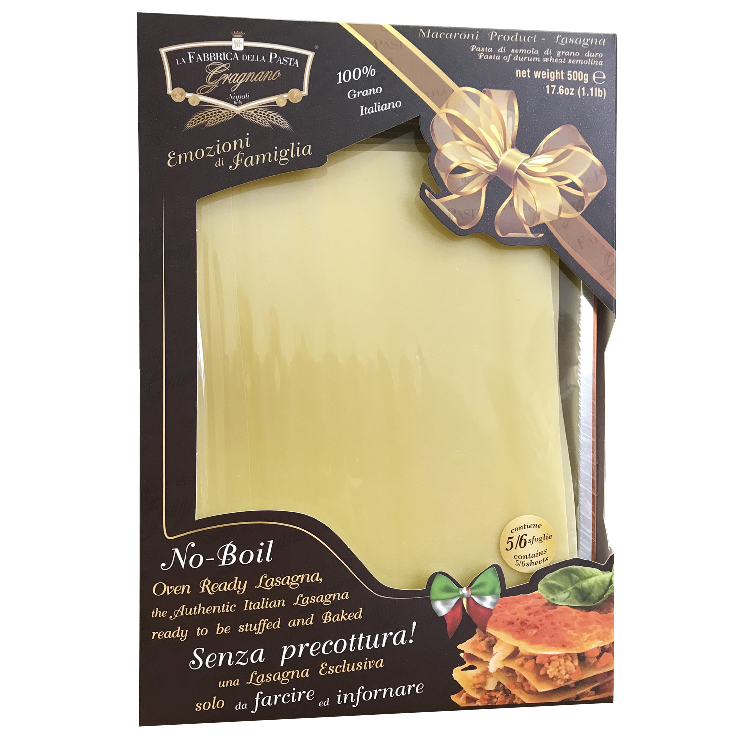 Семейная лазанья в алюминиевой форме. Купить интернет-магазине Olivaitalia