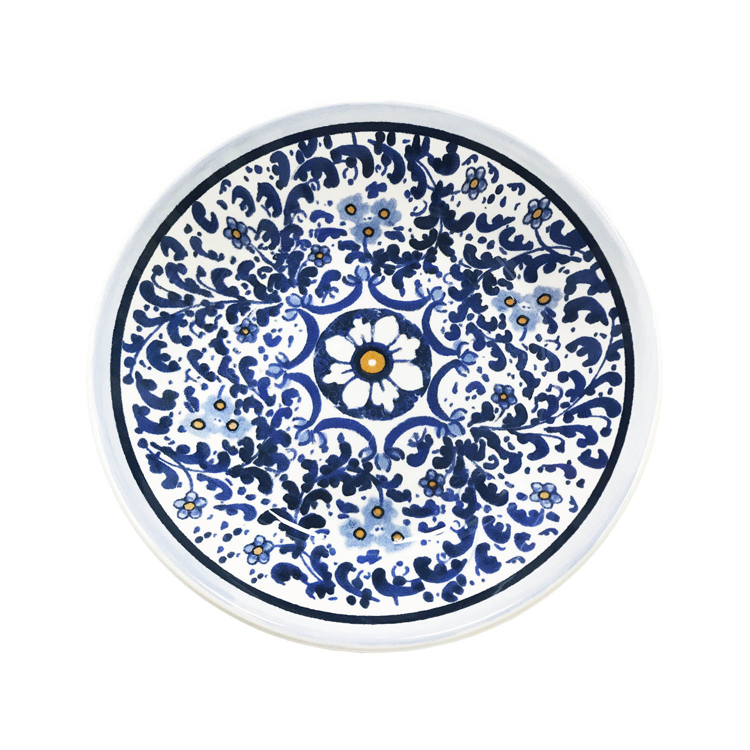 Тарелка дизайн "Позитано", диаметр 21см