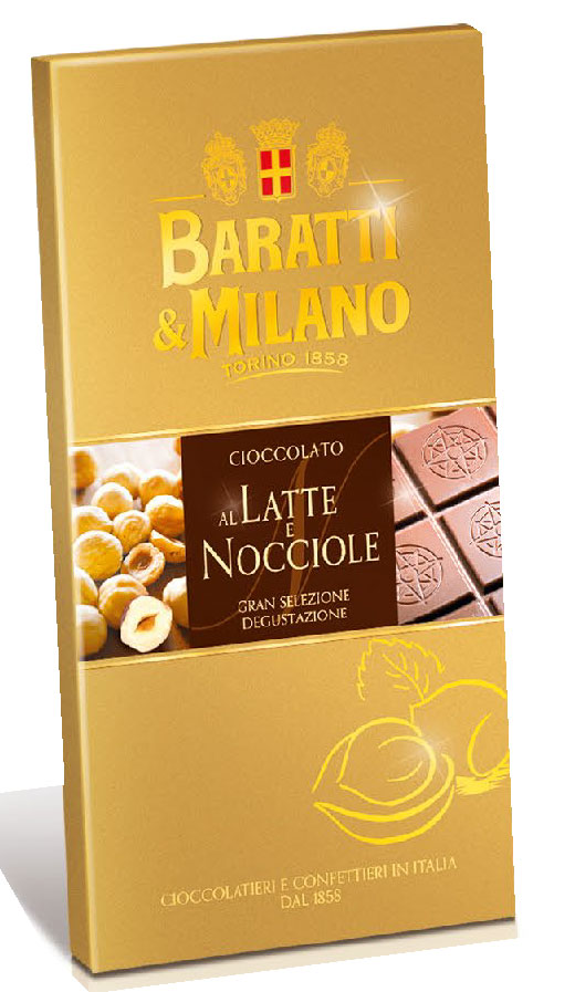 Шоколад молочный из отборного молока с фундуком