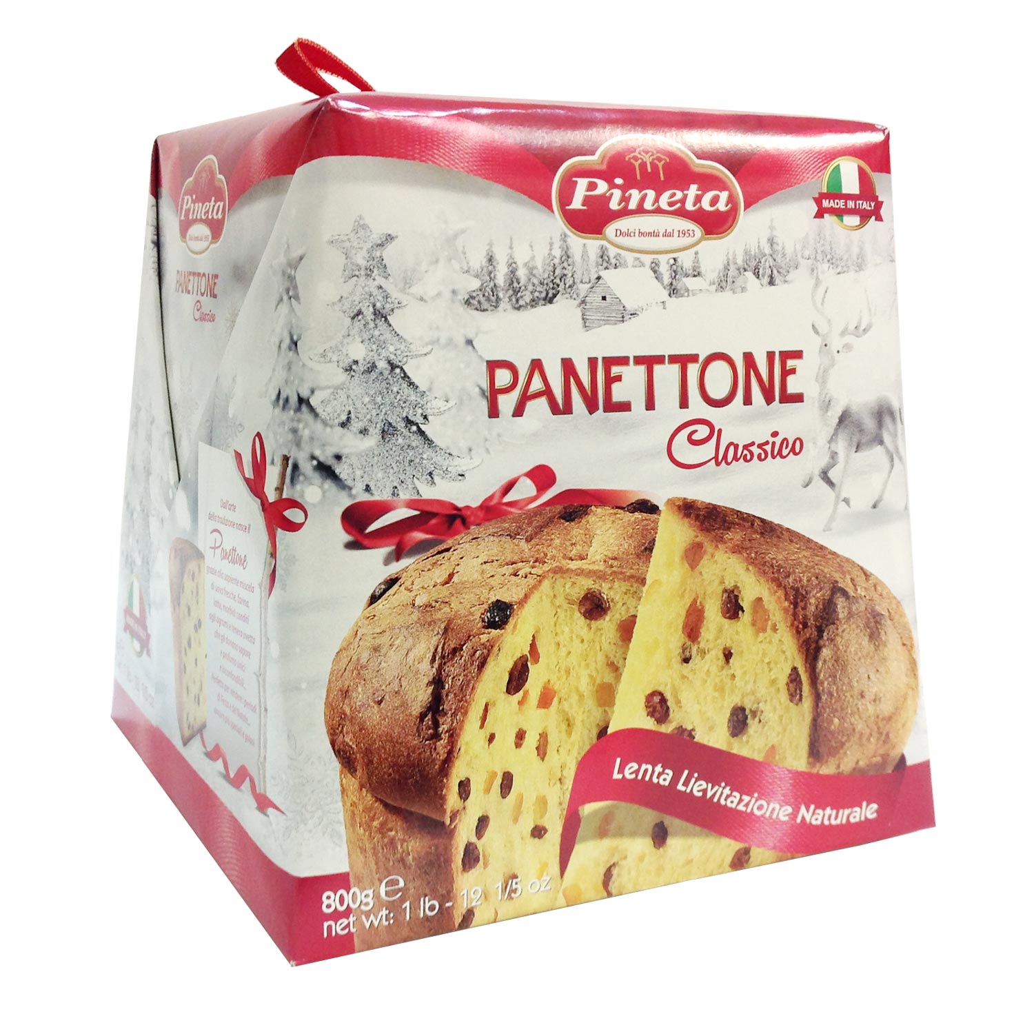 Панеттоне "Classico" классический с изюмом и цукатами. Купить интернет-магазине Olivaitalia