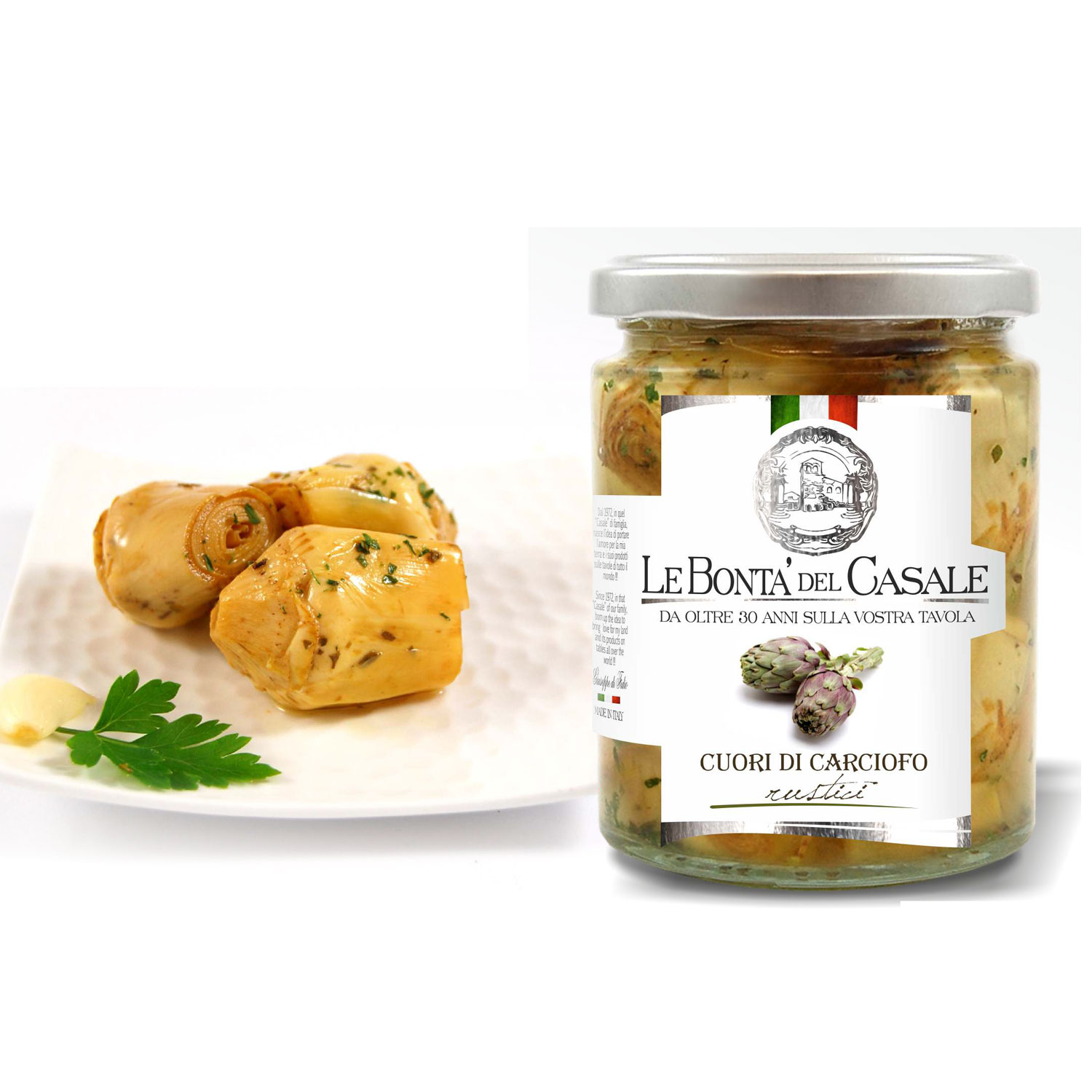 Сердцевины артишоков по-деревенски. Купить интернет-магазине Olivaitalia