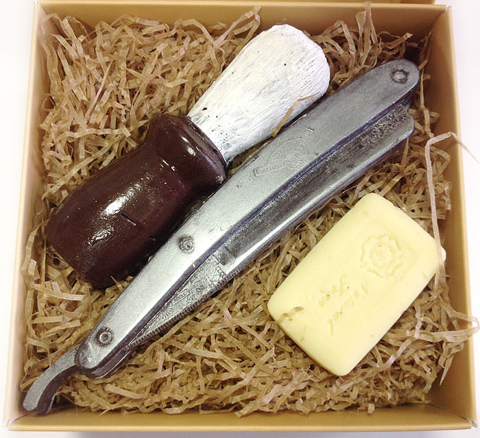 Набор фигурного шоколада "Для бритья" 