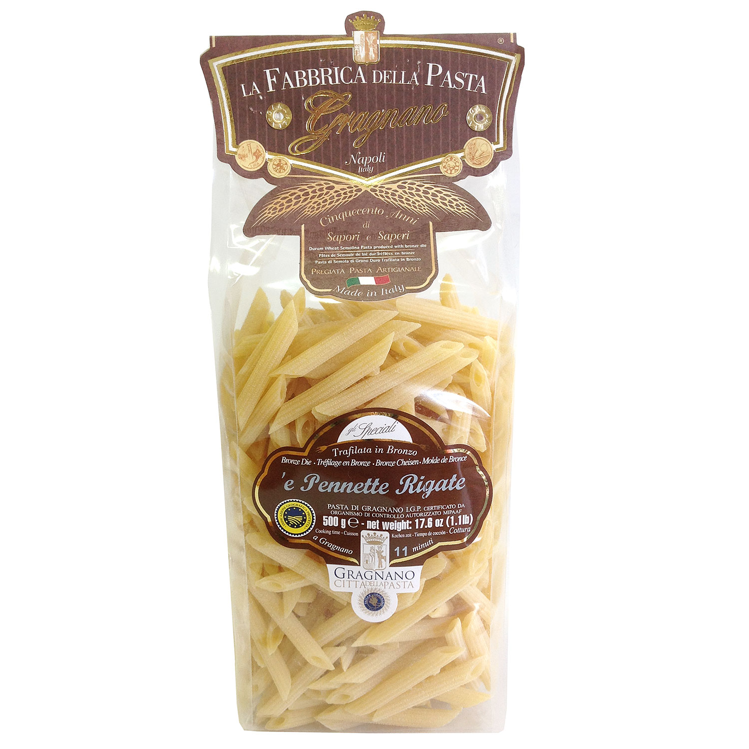 Паста Пеннетте рифленые. Купить интернет-магазине Olivaitalia