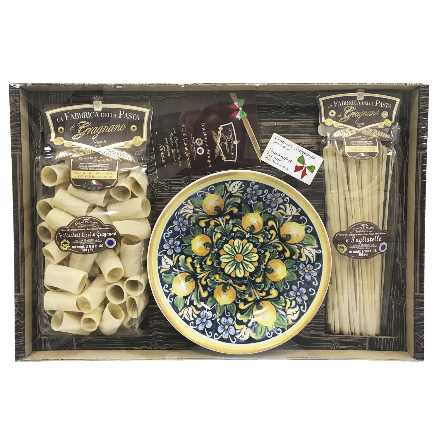 Набор подарочный "Амальфи (тарелка 25 см)". Купить интернет-магазине Olivaitalia