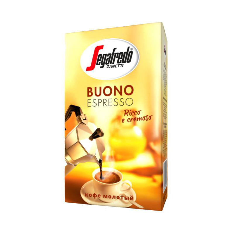 Кофе молотый, бленд Buono Espresso. Купить интернет-магазине Olivaitalia