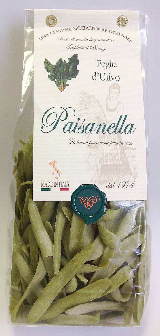 Паста cо шпинатом, Paisanella, 500г