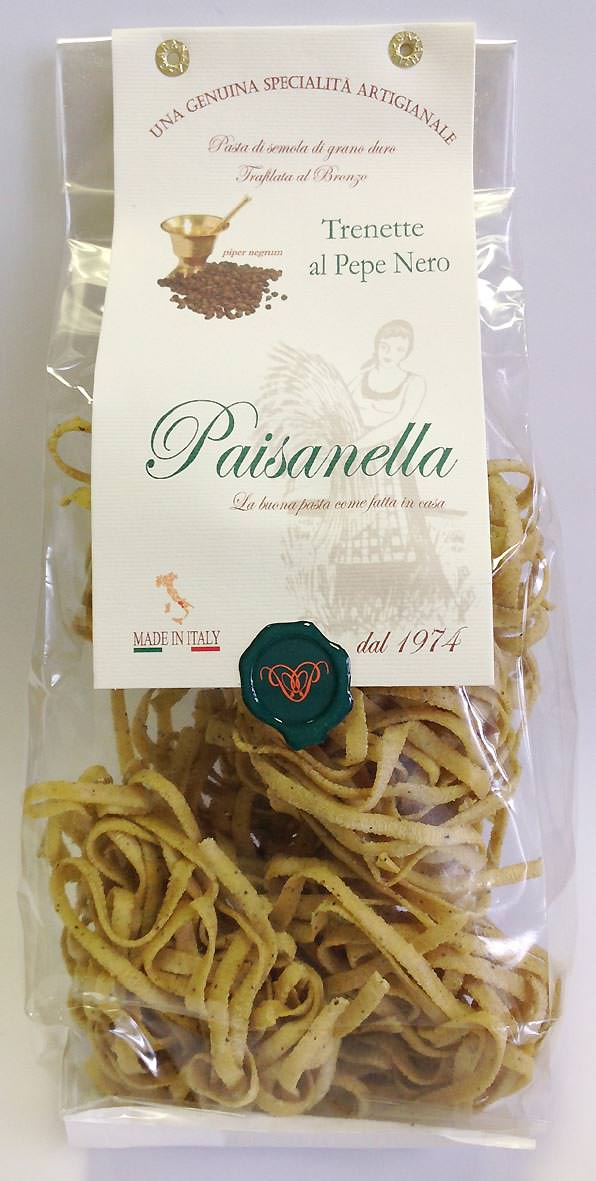 Паста c черным перцем, Paisanella. Купить интернет-магазине Olivaitalia