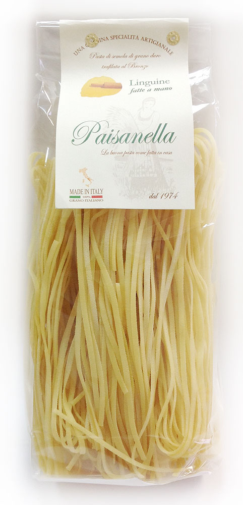 Паста Лингвине ручной работы, Paisanella, 500г