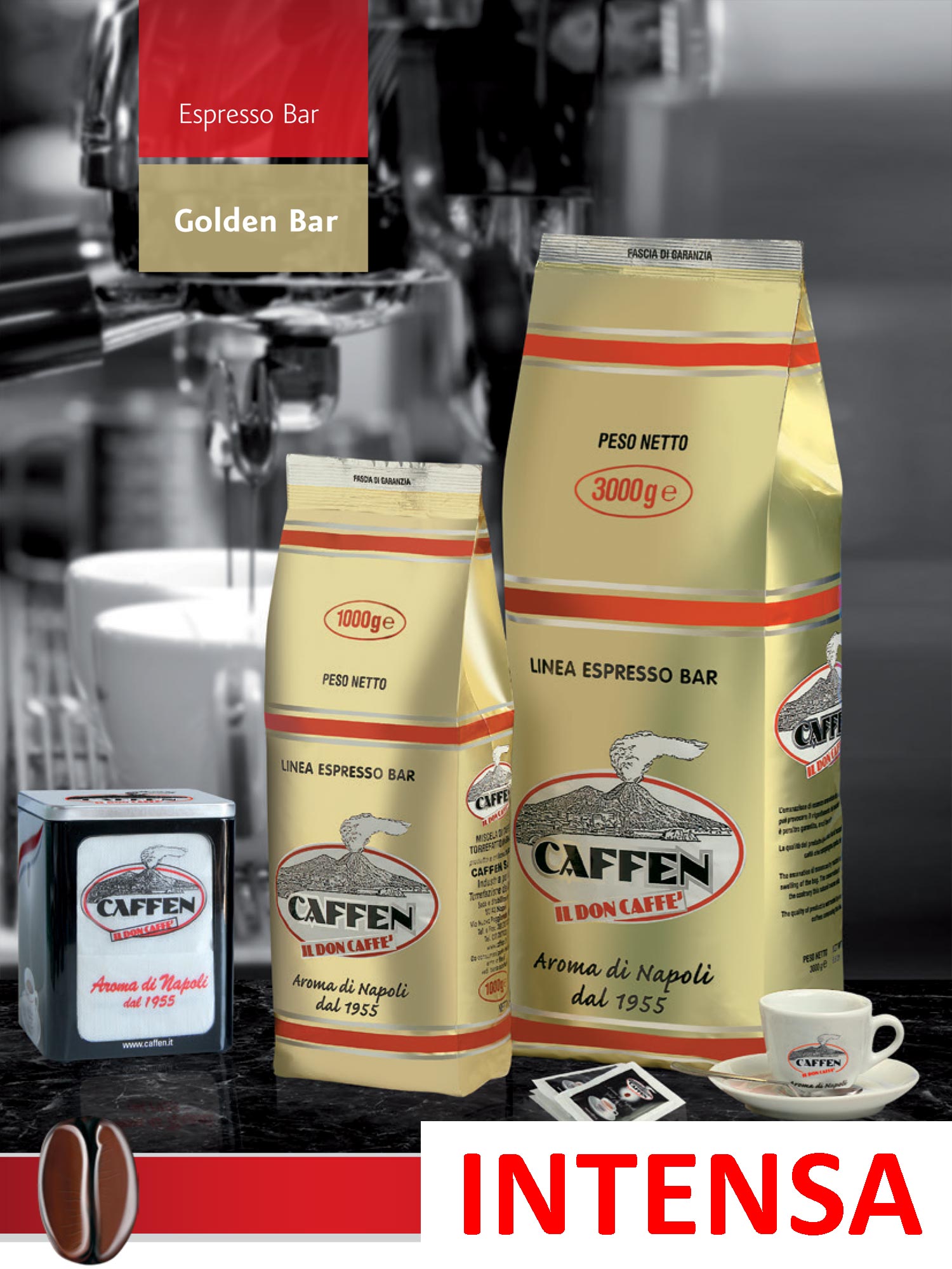 Кофе в зернах, бленд Delizia, интенсивная обжарка. Купить интернет-магазине Olivaitalia