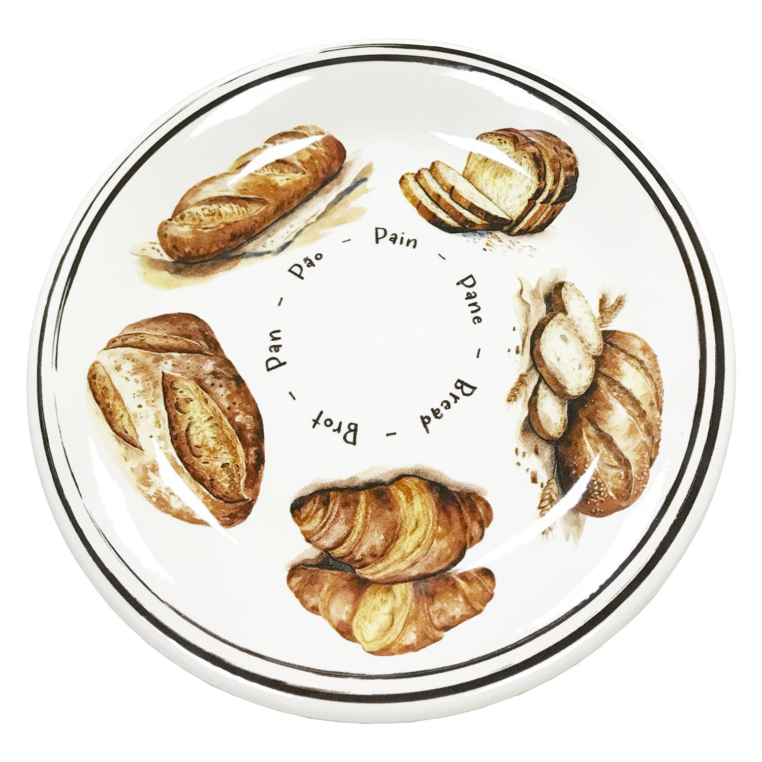 Тарелка, дизайн "Хлебная тарелка", диаметр 27см