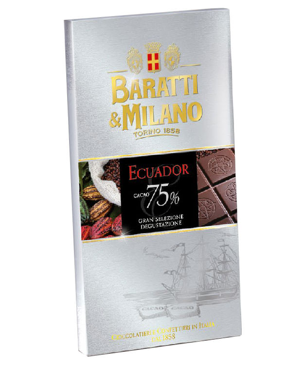 Шоколад горький Эквадор 75%. Купить интернет-магазине Olivaitalia