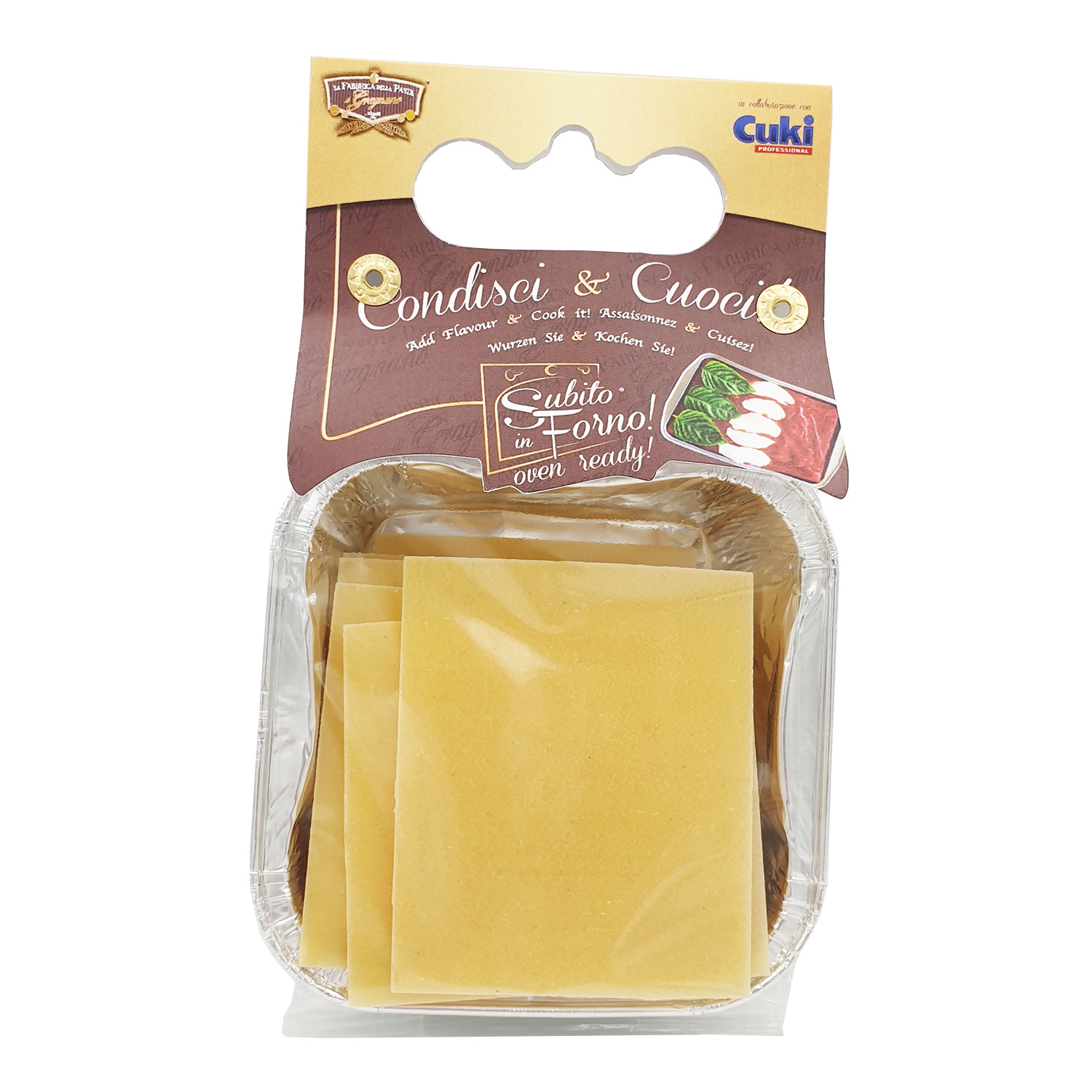 Мини-Лазанья в алюминиевой форме. Купить интернет-магазине Olivaitalia