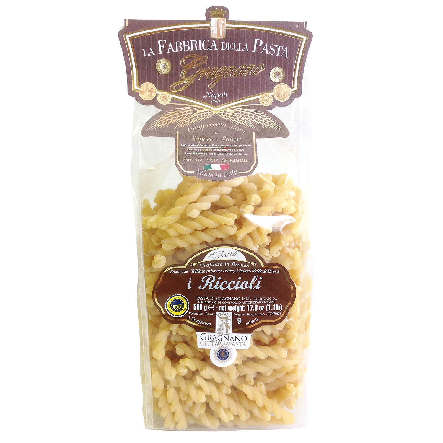 Паста Спиральки. Купить интернет-магазине Olivaitalia