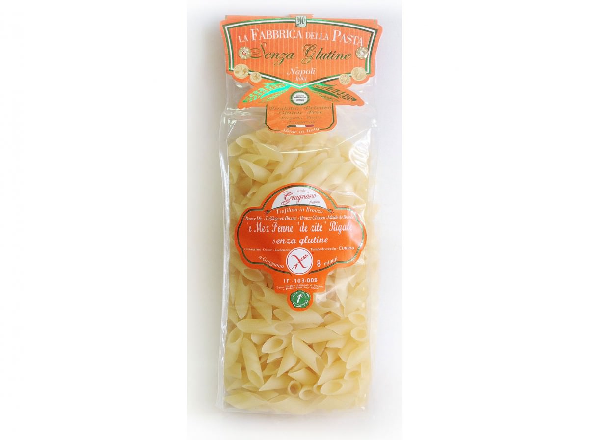Паста Пенне рифленые короткие без глютена. Купить интернет-магазине Olivaitalia