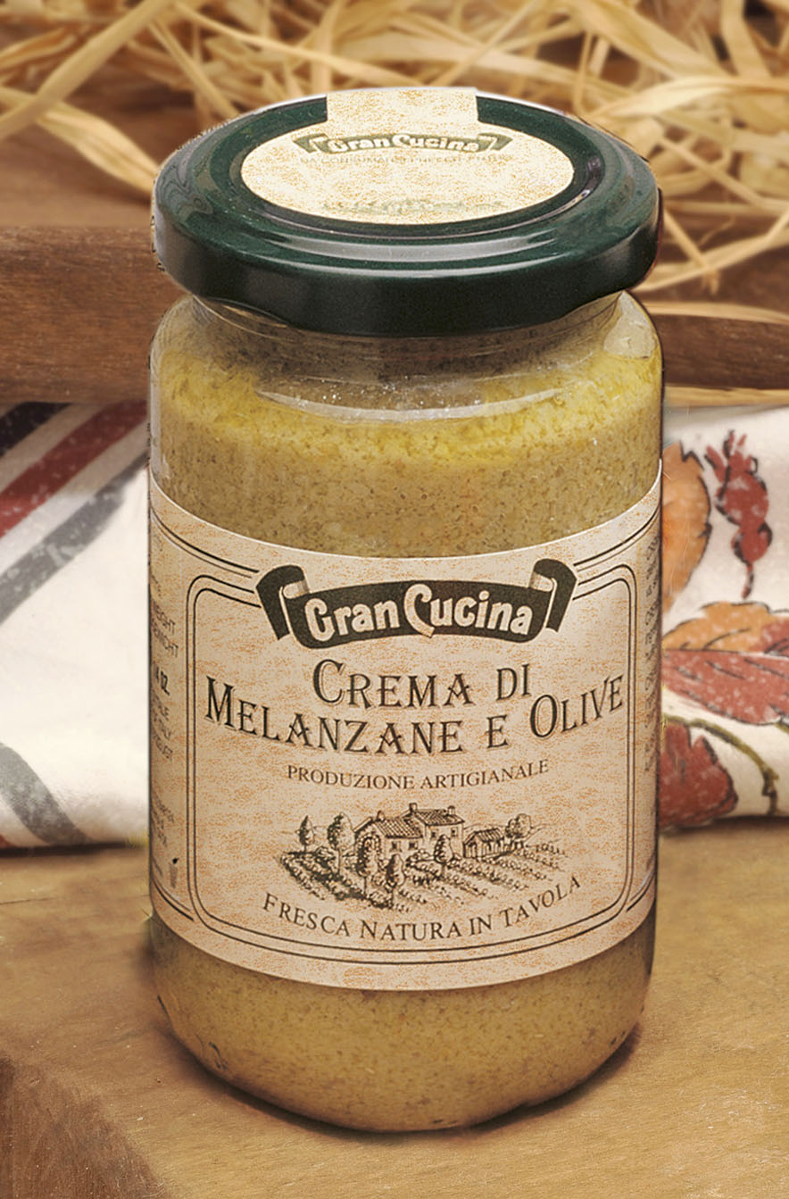 Крем из баклажанов и оливок