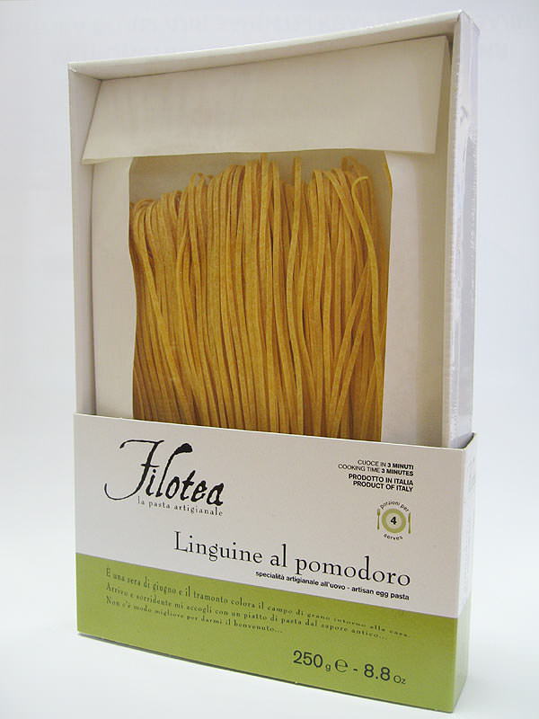 Паста Лингвине с томатами, Filotea