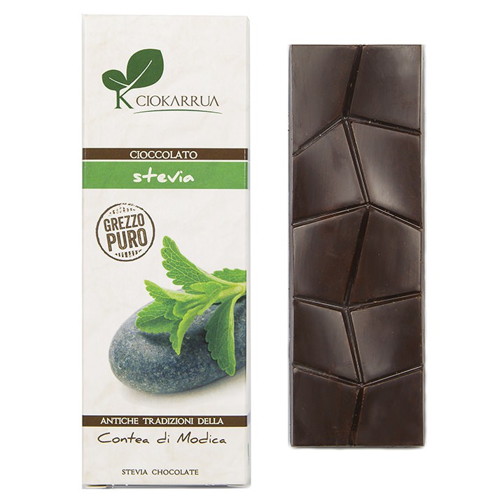 Шоколад со стевией из Модики. Купить интернет-магазине Olivaitalia