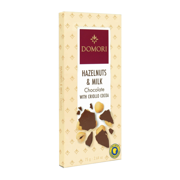 Шоколад молочный с пастой Джандуйя (орех-шоколад)