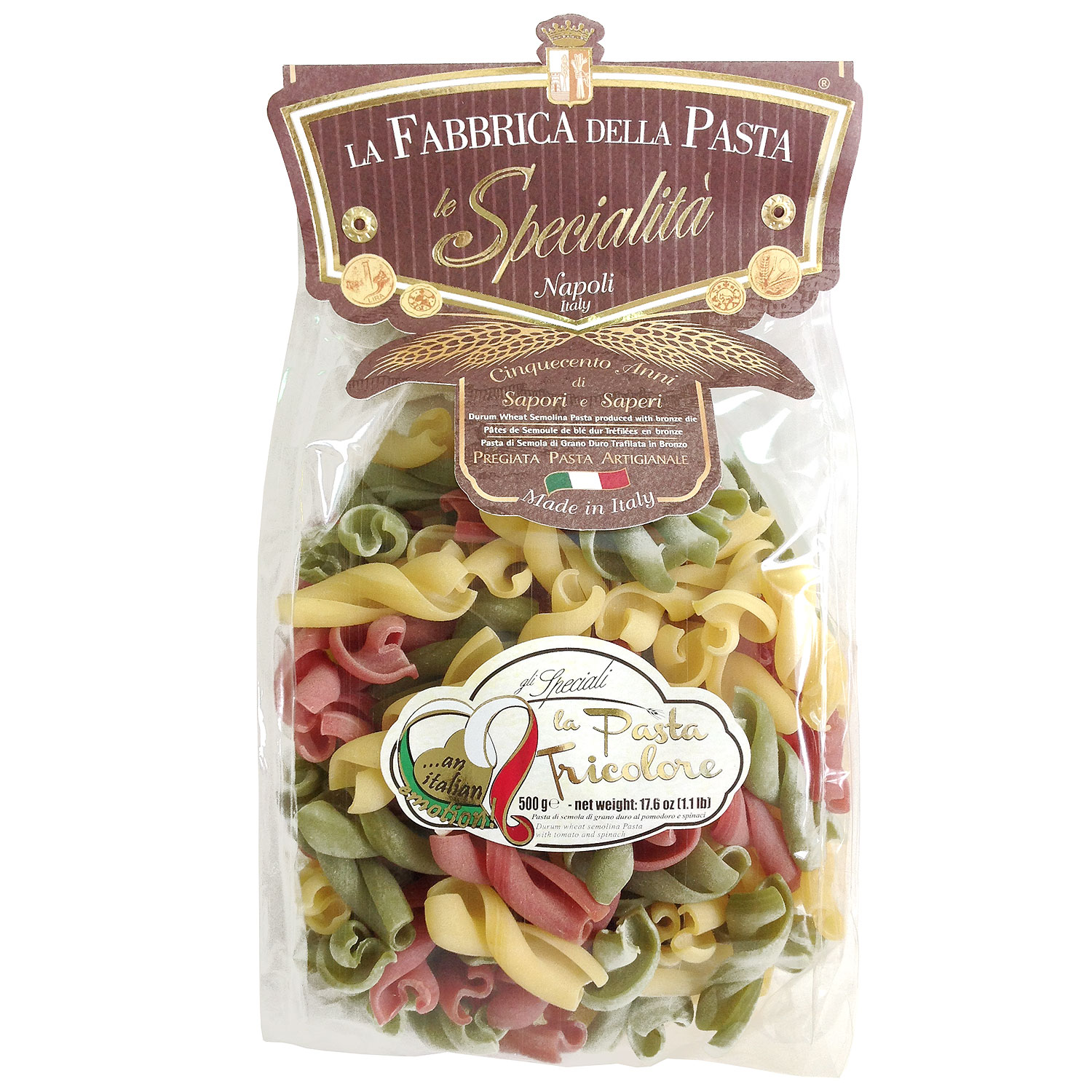 Паста Фиданцати Триколор. Купить интернет-магазине Olivaitalia