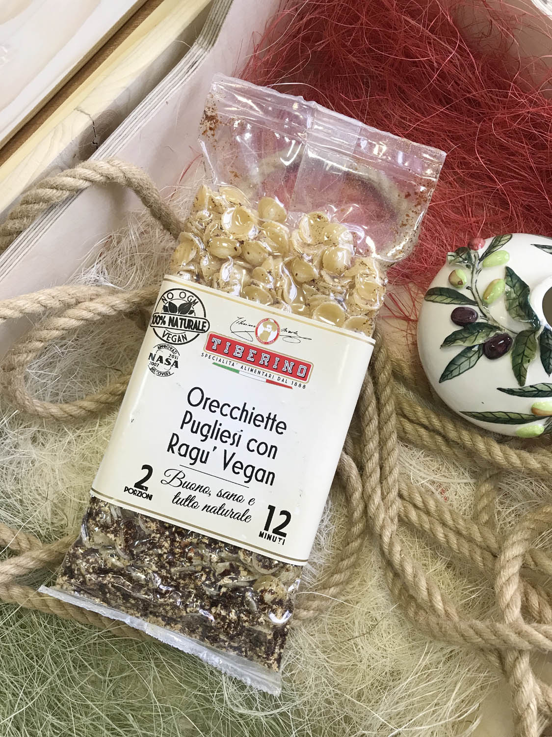 Паста ореккьетте с вегетарианским соусом «болоньезе». Купить интернет-магазине Olivaitalia