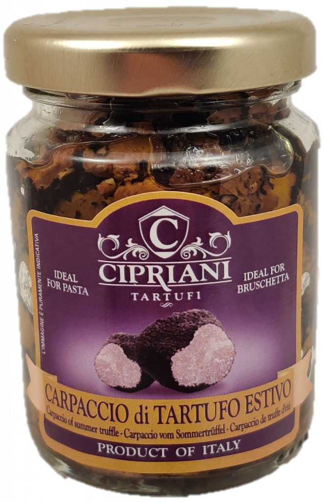 карпаччо (слайсы) из черного (летнего) трюфеля