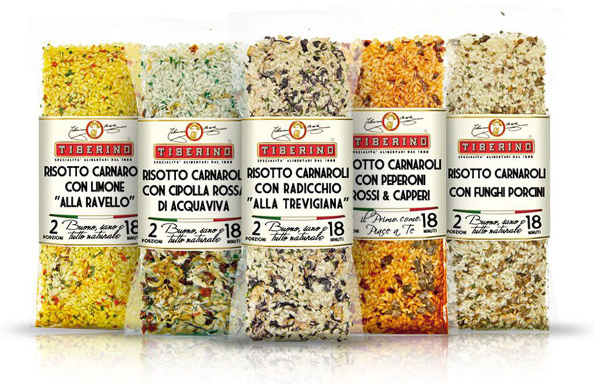 Тиберино / Tiberino - готовые блюда ready-to-cook премиум-класса на основе риса и ризотто