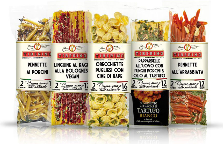 Тиберино / Tiberino - готовые блюда ready-to-cook премиум-класса на основе пасты