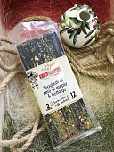 Паста спагетти с чернилами каракатицы и боттаргой