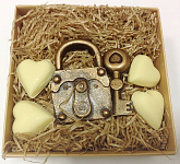 Набор фигурного шоколада "Ключ к сердцу"