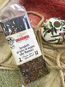 Паста спагетти с чернилами каракатицы «алла маринара» с каперсами и паприкой