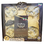 Набор подарочный "Сердечки большие" с рецептами