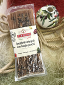 Паста спагетти из цельнозерновой муки с белыми грибами